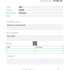 NAD+ (Nicotinamide Adenine Dinucleotide)Vial/Kit 1000mg Vial