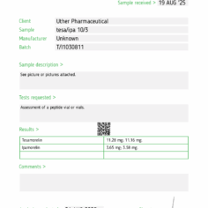 BIMORELIN™ — Tesamorelin + Ipamorelin Blend 10 mg vial