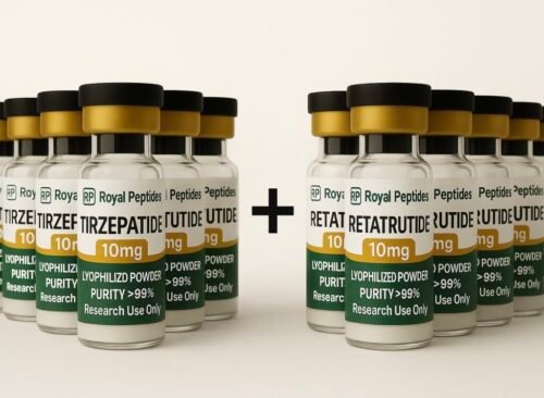 Tirzepatide + Retatrutide 10mg – Mix Kit (5+5 Pack)