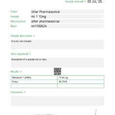 Melanotan MT1 MT2- 10mg Vial/ Kit (mt2 Kit)