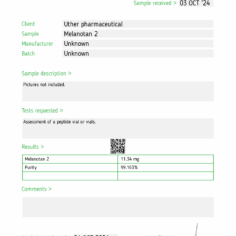 Melanotan MT1 MT2- 10mg Vial/ Kit (mt2 Kit)