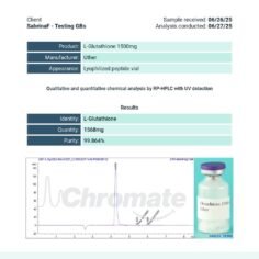Glutathione vials 1200mg vial