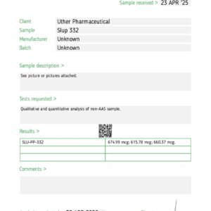 SLU-PP-332 50/100 count bottles (250mg/100caps)