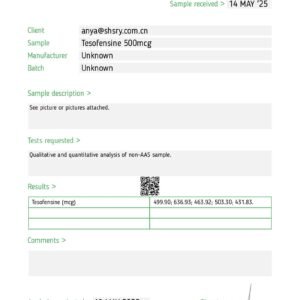 49e Tesofensine – 500mcg | 100 Tablets