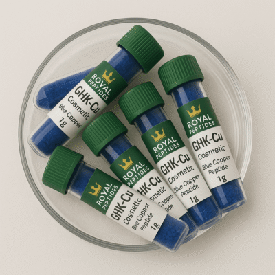 Cosmetic GHK-Cu (Copper Peptide) – 99% Purity | 10g