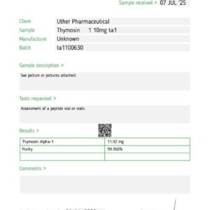 Thymosin Alpha-1 (TA-1) 10mg Kit(100mg)