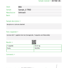 Tirzepatide 10-Vial Bulk Kit TR 10mg Kit (100mg)